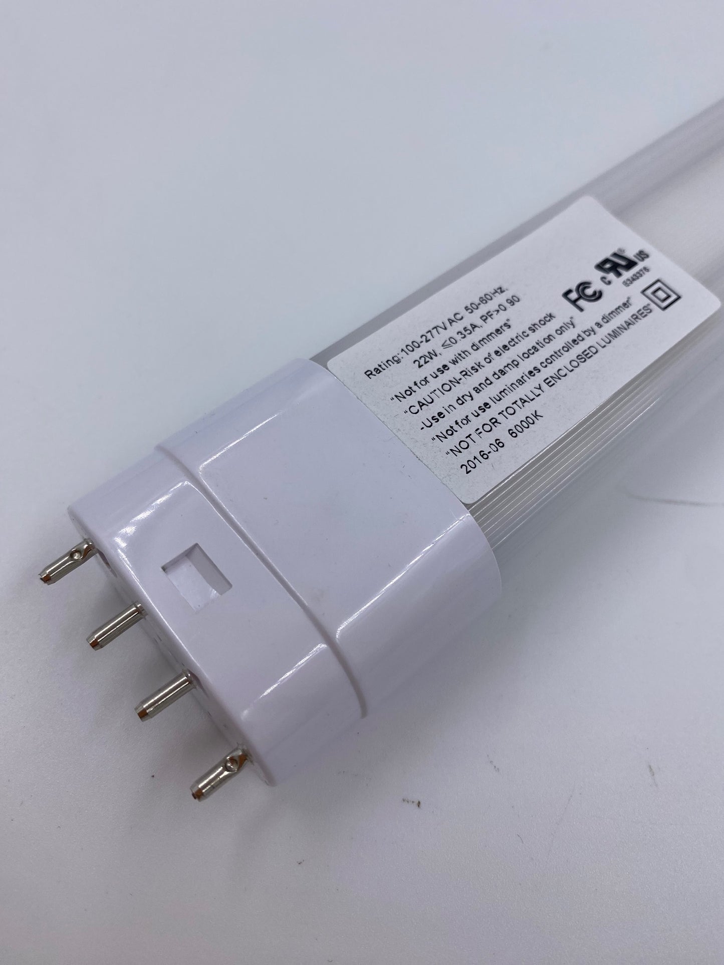 2G11 Base - 6000K - LED 22w Compact Lamp 100-277V (6pack)